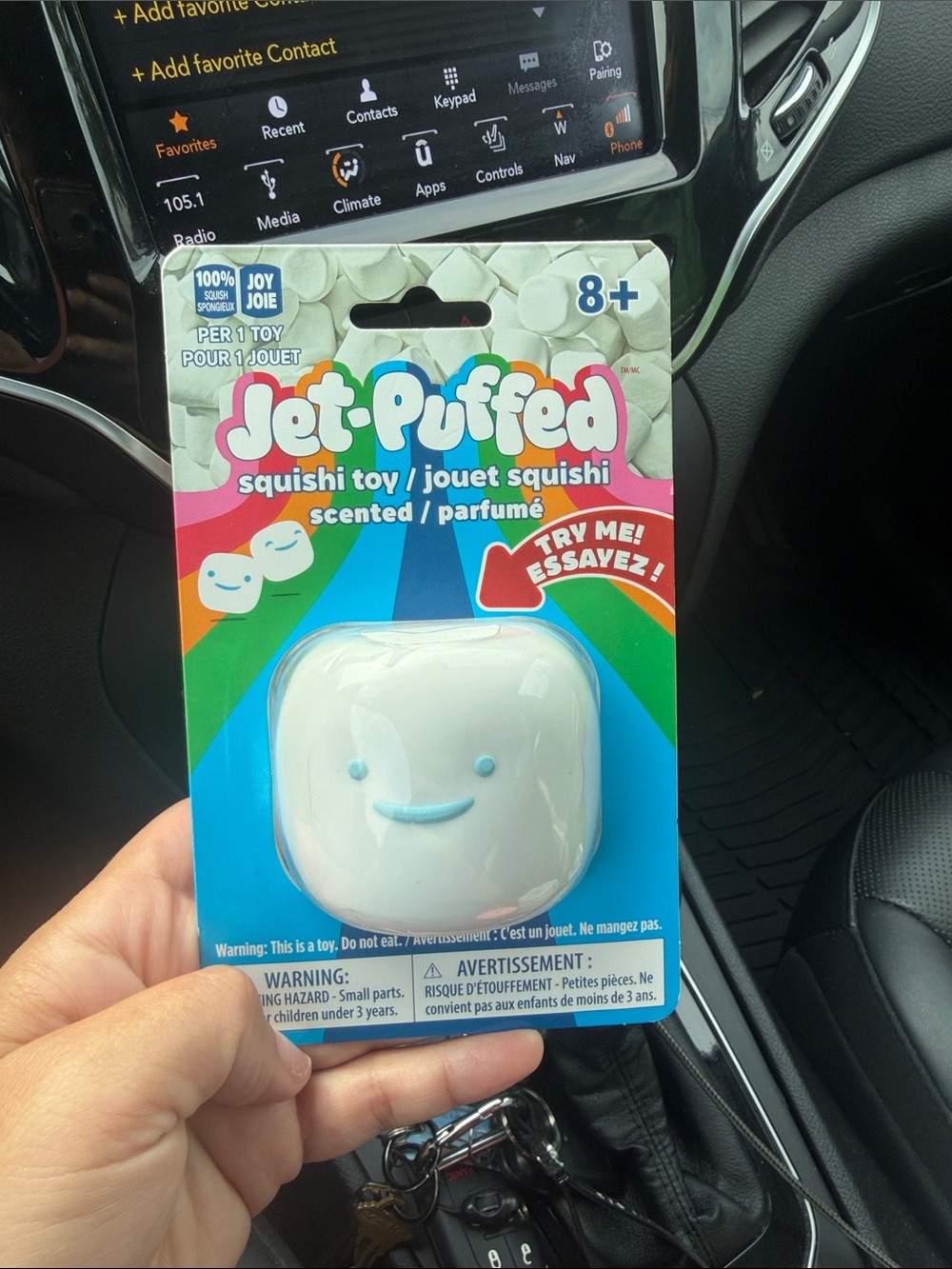 Jet-Puffed Marshmallow Squishy